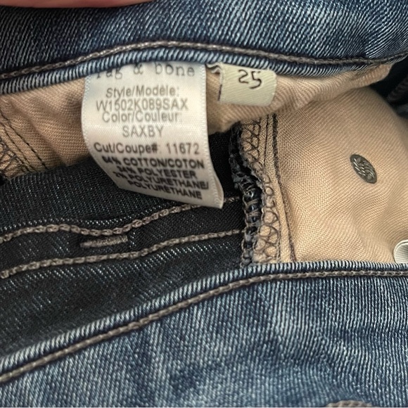 RAG & BONE Womens Denim Low/ Rise Skinny Leg Jeans
Size: XS | US 25 0033 - Picture 10 of 14